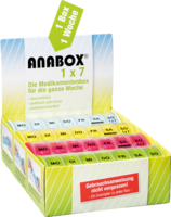 ANABOX 1x7 bunt Deckel klar