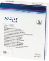 AQUACEL Foam nicht adhäsiv 10x10 cm Verband